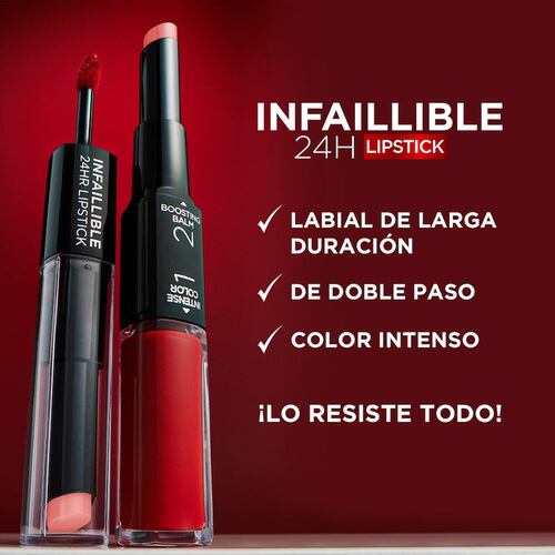 Labial liquido Infallible X3 502 Red To Stay