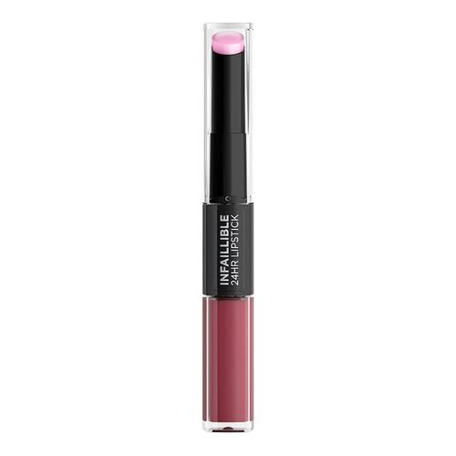 Labial de Larga Duración Infallible de Dos Pasos: Líquido y Bálsamo 209 Violet Parfait