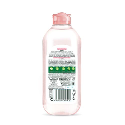Micelar Agua de Rosas 400ML Garnier