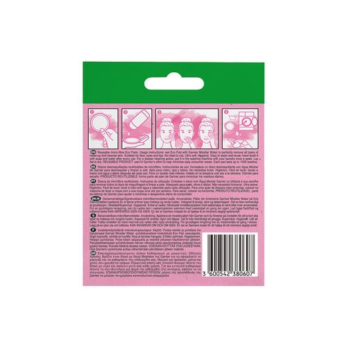 Garnier Skin Active Ecopads Discos Desmaquillantes Reutilizables De Microfibra