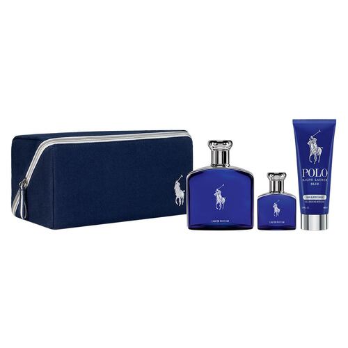 Set de Fragancia Polo Blue Eau De Parfum Ralph Lauren para Caballero