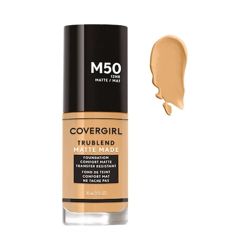 Base de maquillaje líquida Covergirl Trublend Matte M50 Soft Tan