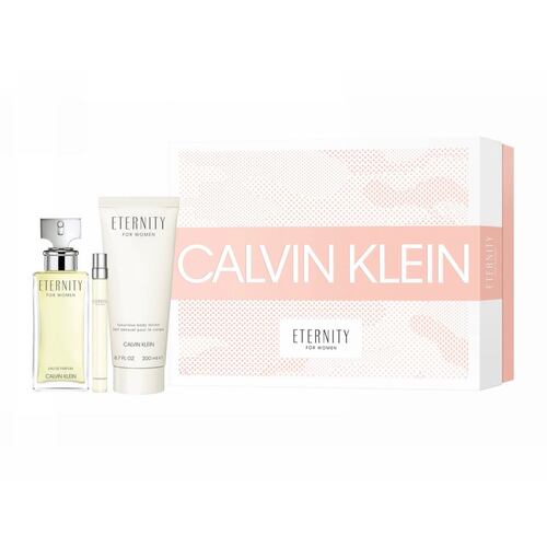 Fragancia Para Dama Set Calvin Klein Eternity 100ml Eau De Parfum