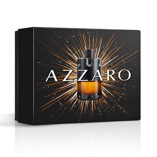 Estuche Fragancia Azzaro The Most Wanted Parfum  100 Ml + Desodorante 77 + 10Ml para Caballero