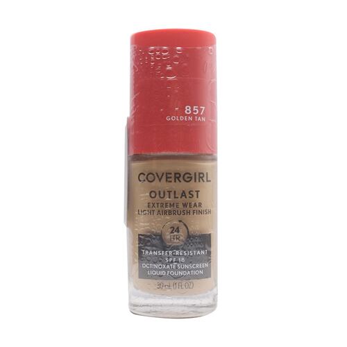 Covergirl Outlast Extreme Wear Base de Maquillaje Líquida 857 Golden Tan