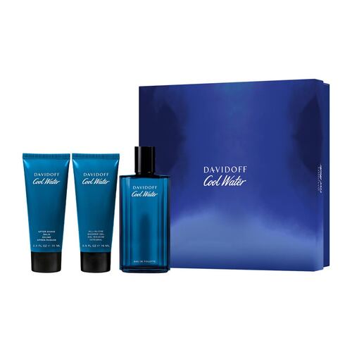 Set para Hombre Navidad Davidoff Cool Water Eau de Toilette 125 ml
