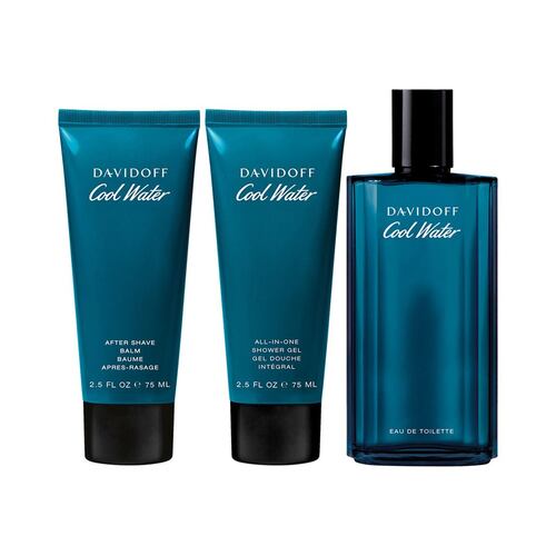 Set para Hombre Navidad Davidoff Cool Water Eau de Toilette 125 ml