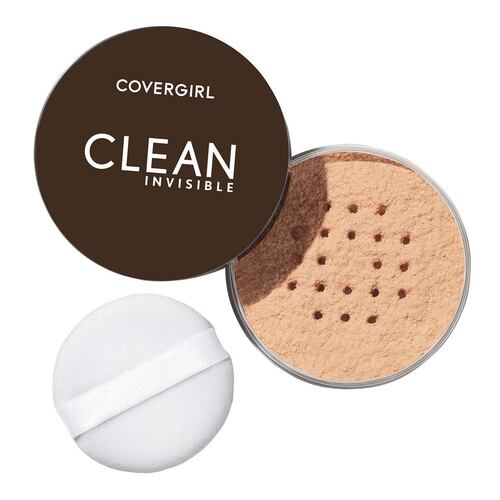 Polvo Suelto Translúcido Covergirl Clean Invisible Light Medium 18gr