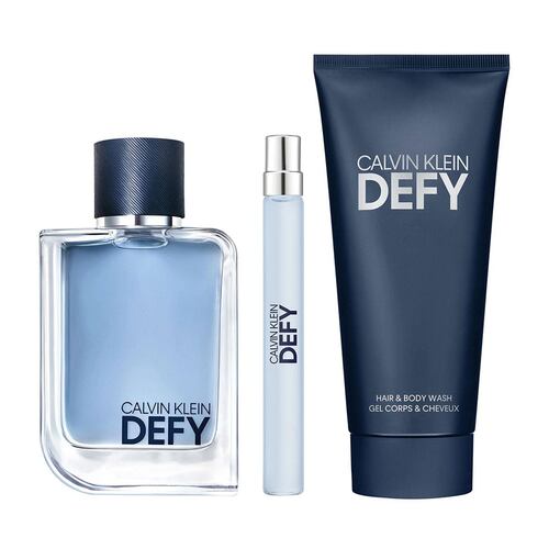 Set Navidad para Hombre Calvin Klein Defy Eau de Toilette 100 ml