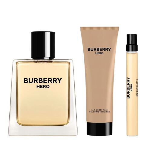 Set para Hombre Burberry Hero Eau de Toilette