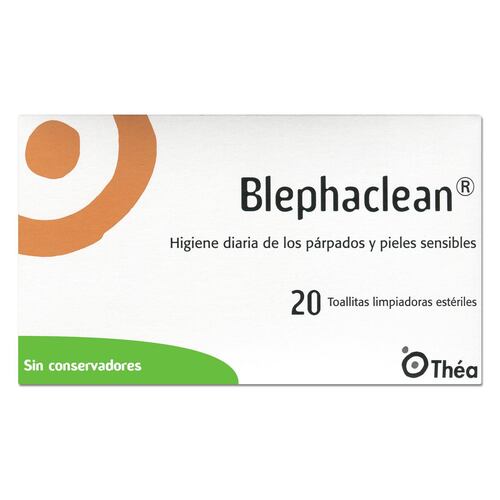 Blephaclean Compresa Estéril 20 Pz