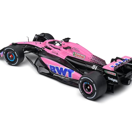 Vehículo A Escala 1:18 F1 Alpine A523 2023 Pink