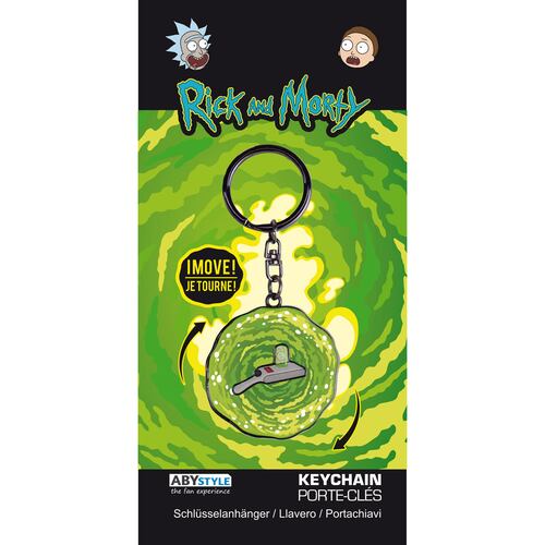 Llavero Portal Rick & Morty Abysse