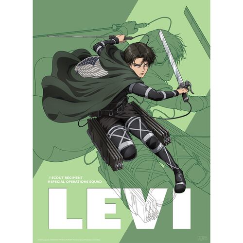 Poster Pack Attack On Titan Abysse