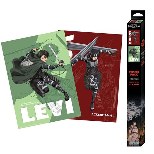 Poster Pack Attack On Titan Abysse