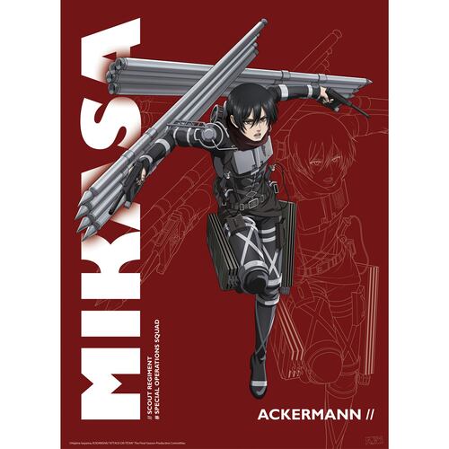 Poster Pack Attack On Titan Abysse