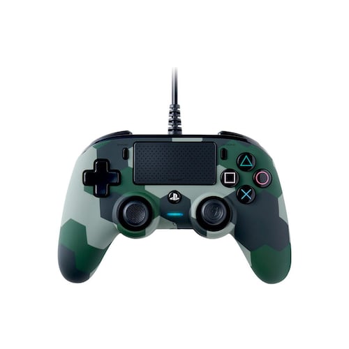 Control Nacon PS4 Alámbrico Camo Verde
