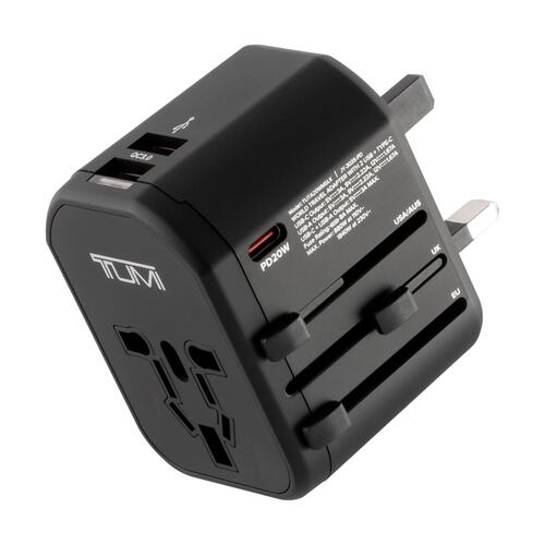 Cargador de Viaje Tumi 20W 2 Puertos USB A /Tipo C