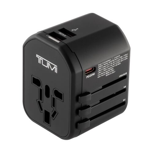Cargador de Viaje Tumi 20W 2 Puertos USB A /Tipo C