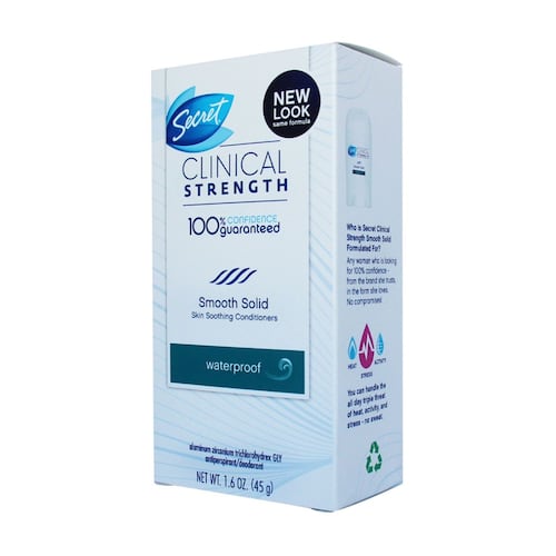 Desodorante Secret Clinical Water Proof 45g