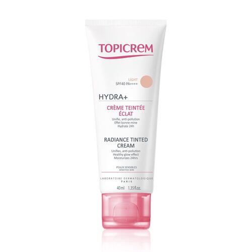 Topicrem Hydra+ Crema Con Color Iluminadora Ligera 40 ml