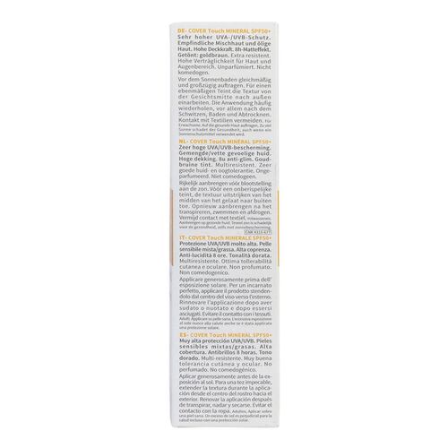 Photoderm Cover Touch Mineral SPF 50+ Tono Dorado 40gr