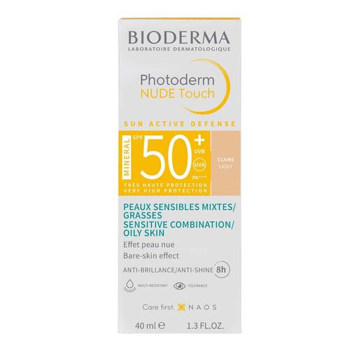 Photoderm Nude Touch Mineral Pf 50+ Tono Claro 40ml