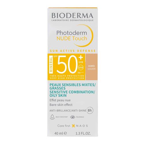 Photoderm Nude Touch Mineral SPF 50+ Tono Dorado 40ml