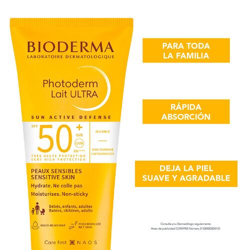 Photoderm Lait Ultra SPF50+ 200ml