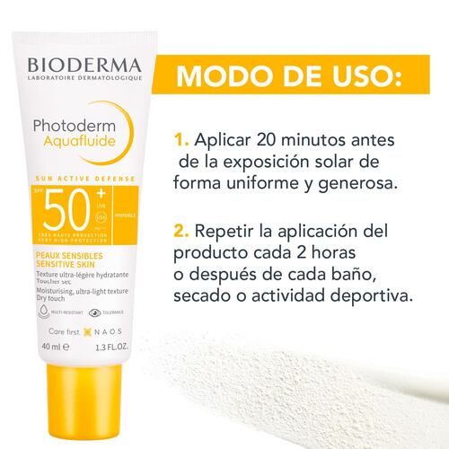 Photoderm Max Aquafluide Toque Seco Neutro SPF50+ 40ml
