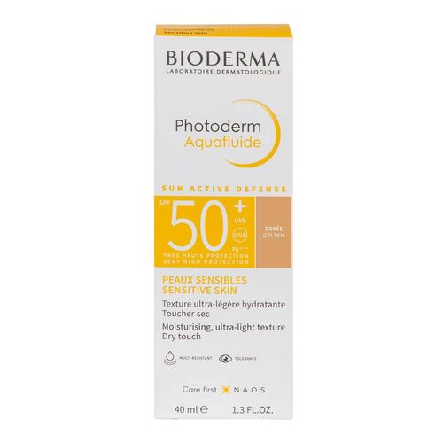 Photoderm Aquafluido SPF50+ Tono Dorado 40ml
