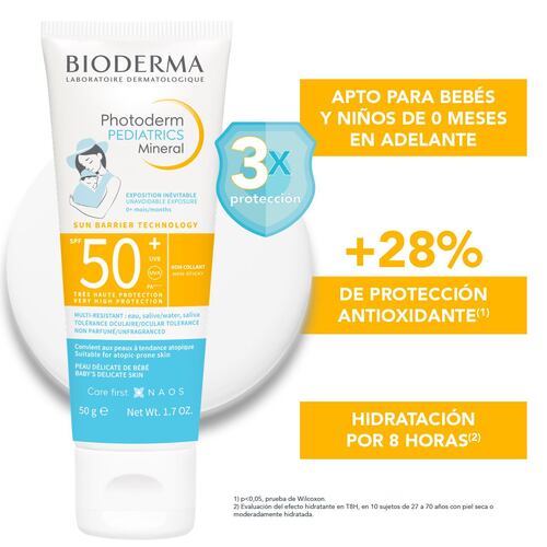 Photoderm Pediatrics Mineral FPS50+ 50g