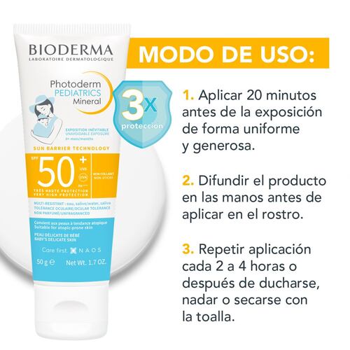 Photoderm Pediatrics Mineral FPS50+ 50g