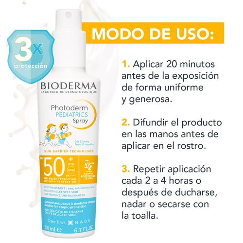 Photoderm Pediatrics Spray FPS50+ 200ml