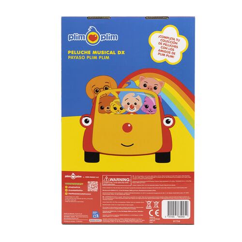 Plim Plim Peluche Musical Dx Plim Plim