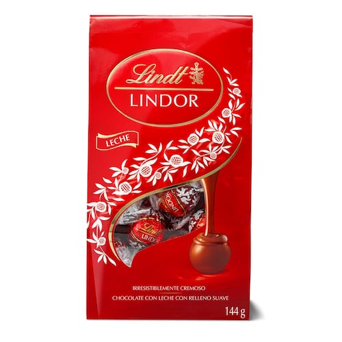 Bolsa Lindor Chocolate Leche 156g