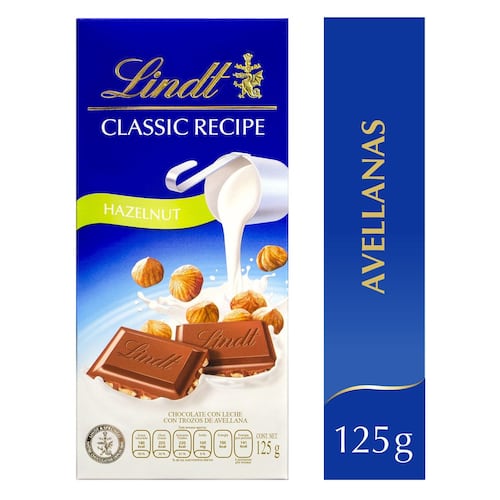 Barra de Chocolate Classic Recipe de 125 gramos Lindt