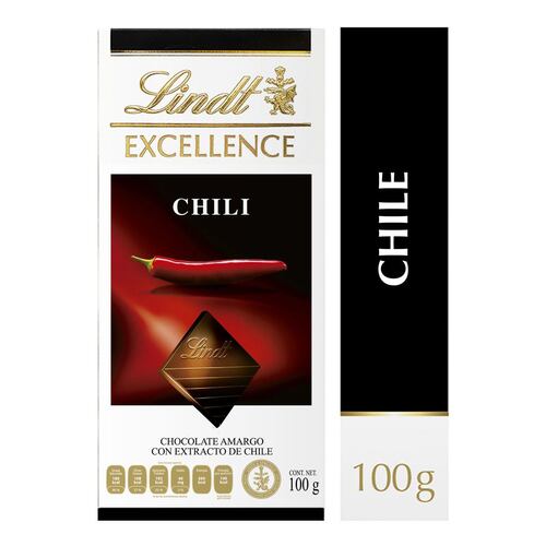 Barra de Chocolate Chili de 100 g Lindt