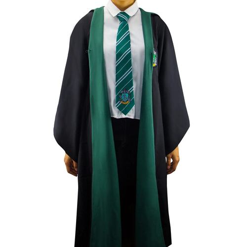 Túnica Harry Potter robe wizard Slytherin