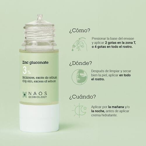 Gluconato de Zinc 3% Etat Pur