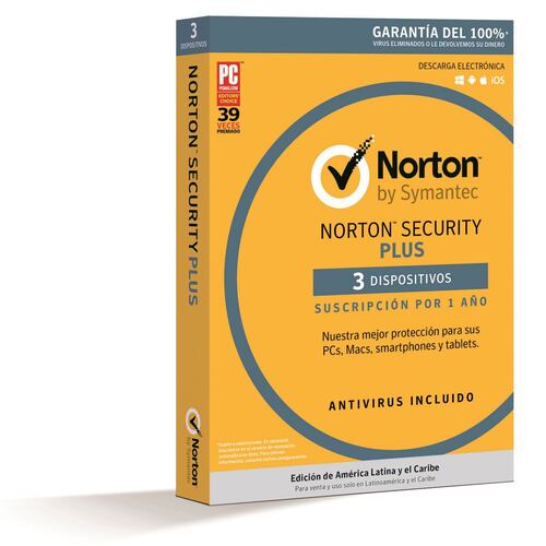 Anti Virus Norton Security Plus 3