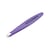Mini pinzas inclinadas para depilar color  Violeta, Tweezerman.