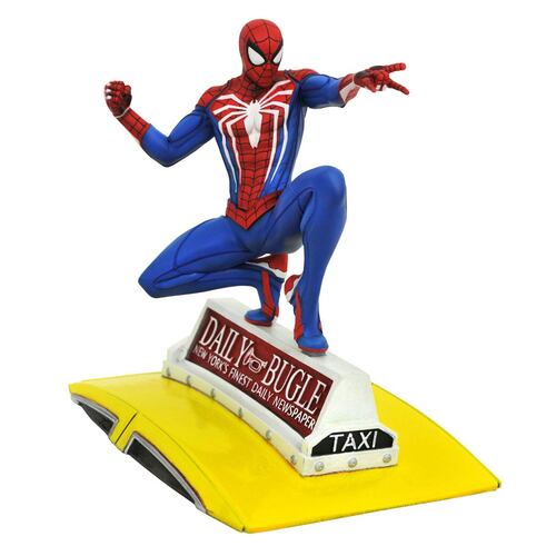 Figura Marvel Gallery Ps4 Spider-Man On Taxi Statue