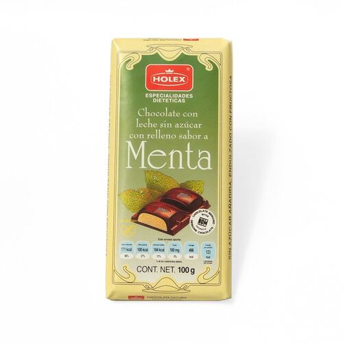 Chocolate Dieta Crema de Menta