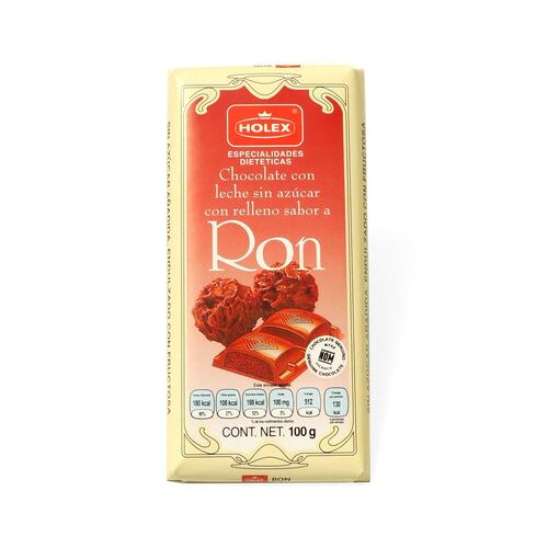 Chocolate de Dieta Trufell Ron