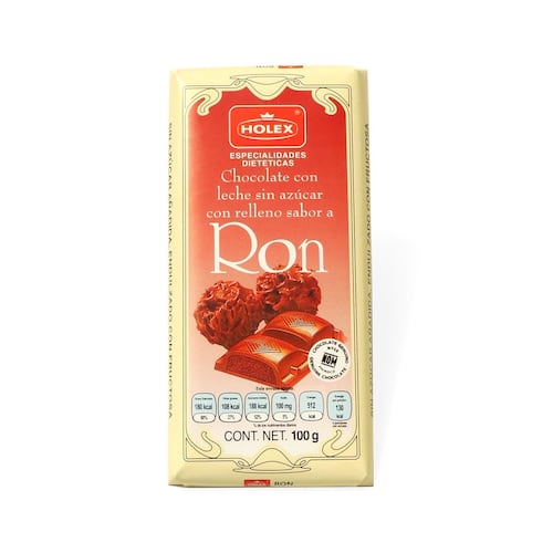 Chocolate de Dieta Trufell Ron