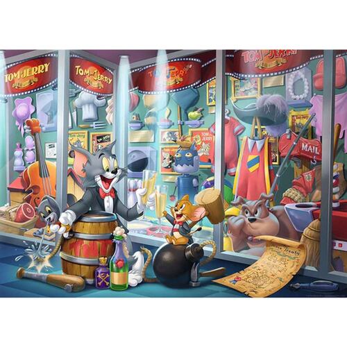 Rompecabezas Tom y Jerry Salón de la Fama