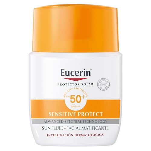 Eucerin Sun, Fluido Facial Matificante FPS 50+, 50ml