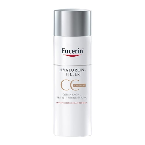 Eucerin Hyaluron Filler CC Cream, Tono Medio, 50ml