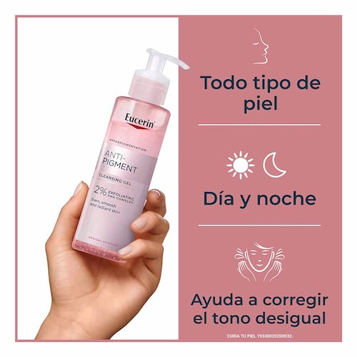 Eucerin Anti-Pigment Gel Limpiador Exfoliante